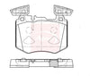 Apec Brake Pads Set PAD2386 thumbnail