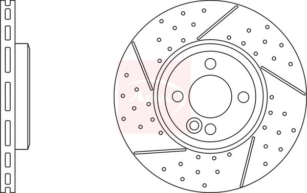 Apec Brake Disc DSK3006 - image 2