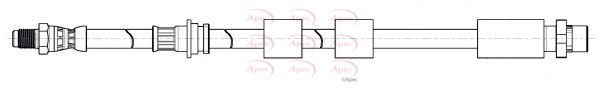 Apec Brake Hose HOS4479 - image 2