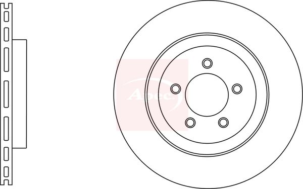 Apec Brake Disc DSK3011 - image 2