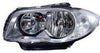 Fits BMW 1 Series 2004-2012 Headlight Elec Inc Obscurator Left thumbnail