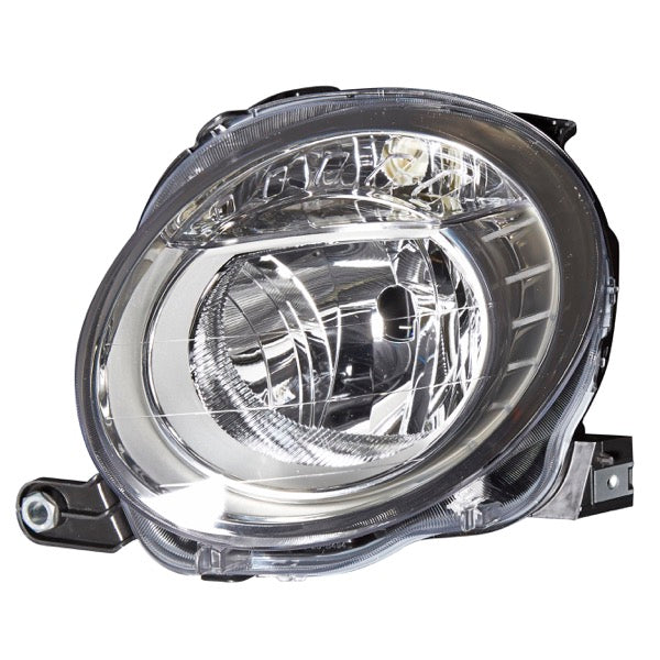 Fits 500 595 695 2008-2022 Headlight Low Beam Large Top Lamp Elec Adjust H7 Type Left - image 2
