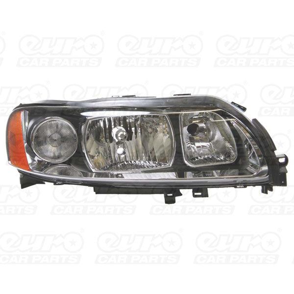 Fits Volvo S60 2000-2008 Headlight Halogen Black Bezel Ch4 Right - image 2