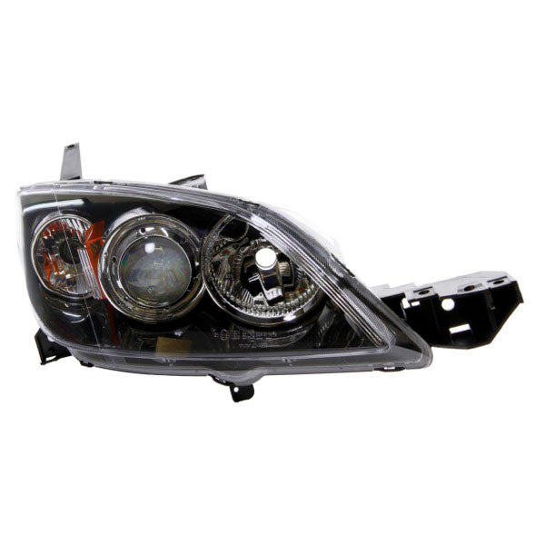 Fits Mazda Mazda3 2004-2009 Headlight Hatch Not Saloon Black Bezel Right - image 2
