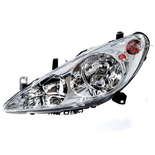 Fits Peugeot 307 307 Cc 307 Sw 2001-2008 Left Headlight (With Integral Foglight) - image 2
