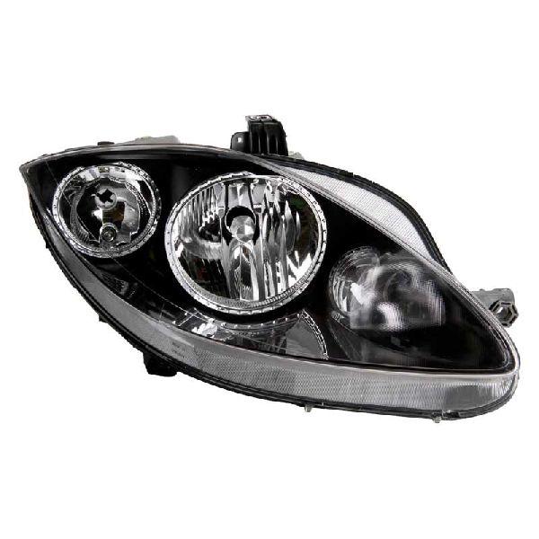 Fits Seat Altea Xl 2004-2013 Right Headlight Dark Grey Bezel - image 2