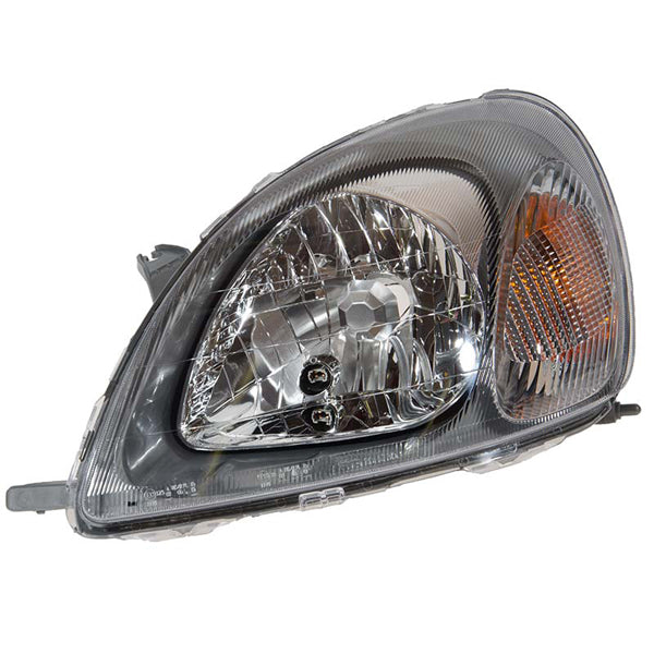 Fits Toyota Vitz Yaris 1999-2006 Headlight Triangular Electric Adj Jap Built Left - image 2