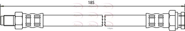Apec Brake Hose HOS3346 - image 2