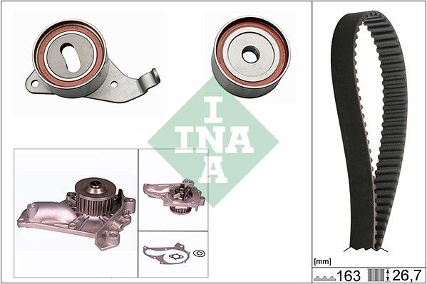 INA Timing Belt Kit & Water Pump 530026830 - image 2