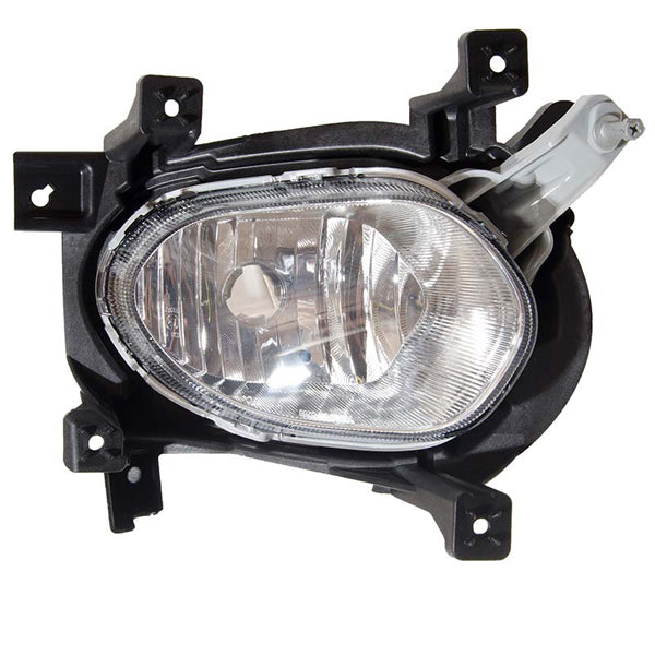 Fits Kia Ceed 2012-2018 Left Front Foglight No Drl H8 Bulb (W/O Bulb) - image 2