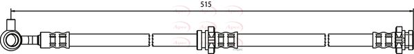 Apec Brake Hose HOS3577 - image 2