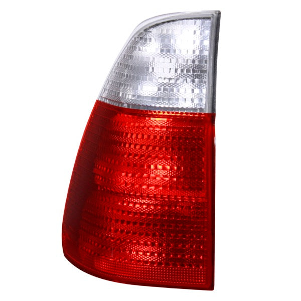 Fits BMW X5 2000-2007 Rear Left Light Outer Clear Indicator With Square Pattern - image 2
