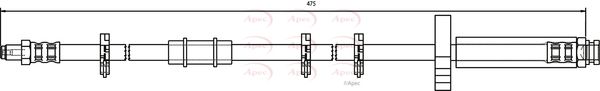 Apec Brake Hose HOS3109 - image 2