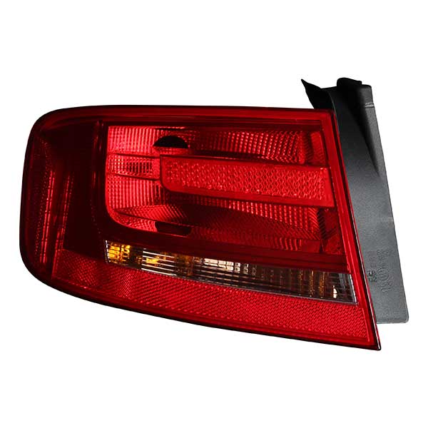 Fits Audi A4 S4 2008-2015 Rear Light Left Outer Saloon Thin Clear Ind Bulb Type - image 2