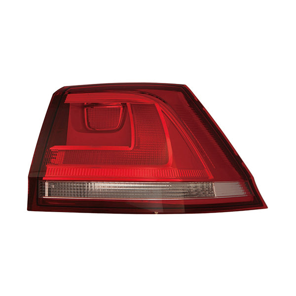 Fits VW Golf 2013-2020 Right Rear Outer Light Not Tinted Ch Au-E-500 001- - image 2