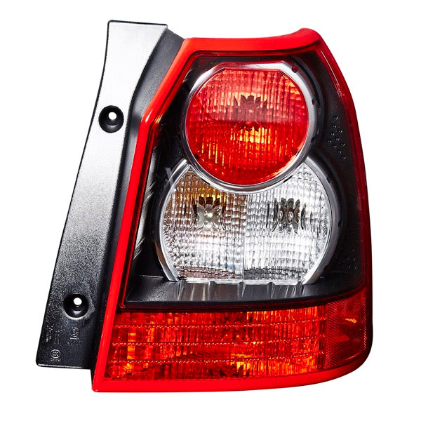 Fits Freelander 2006-2014 Rear Light Black Bezel Lenses Red Upper/Clear Lwr Right - image 2