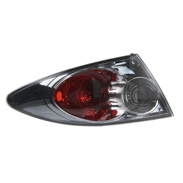Fits Mazda Mazda6 2002-2008 Rear Light Left Outer Sal/Hatch Light Smoke Bezel - image 2