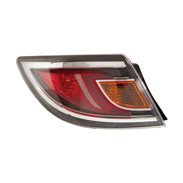 Fits Mazda Mazda6 2008-2012 Rear Left Light Outer Sal/Hatch Chrome Trim Bulb Type - image 2