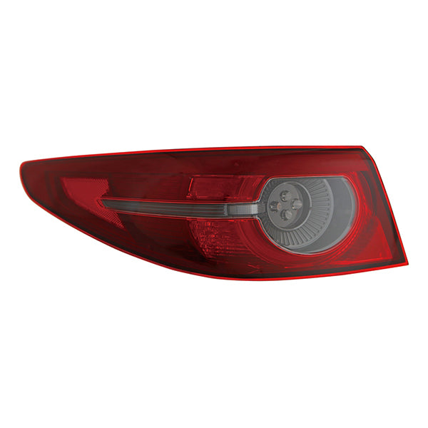 Fits Mazda Mazda3 2019-2023 Rear Left Light Outer Not Dynamic Led Smoked - image 2