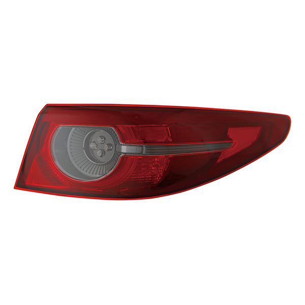 Fits Mazda Mazda3 2019-2023 Right Rear Light Outer Not Dynamic Led Smoked - image 2