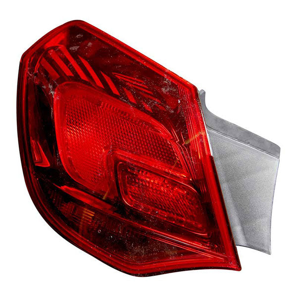 Fits Vauxhall Astra 2009-2015 Rear Outer Light Left 5Dr Hatch Not Smoked W/O B/Holder - image 2