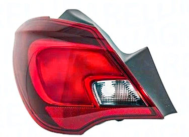 Fits Vauxhall Corsa 2014-2019 Rear Outer Light Left Door No Bulbholder - image 2