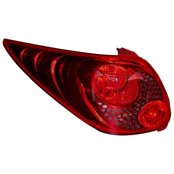 Fits Peugeot 207 207 Sw 2007-2011 Rear Left Light Estate Incl Bulbholder & Bulbs - image 2