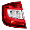 Fits Skoda Rapid 2012-2017 Rear Left Light Saloon Not Tinted W/O Bulbholder thumbnail