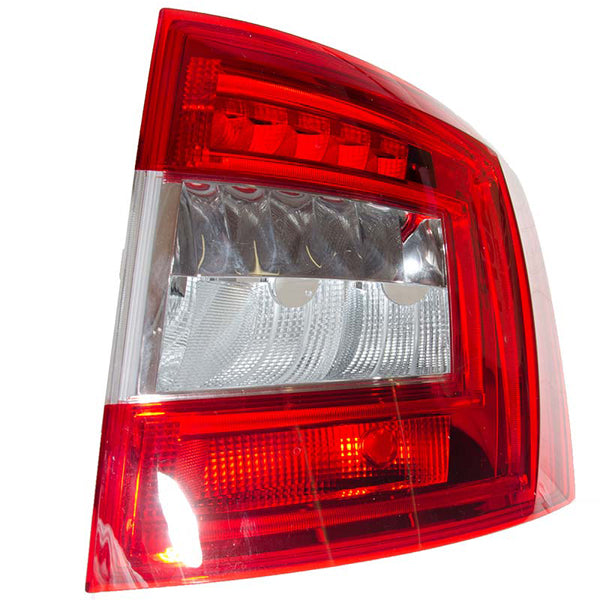 Fits Skoda Octavia 2013-2023 Rear Light Estate Led Type W/O Bulbholder Right - image 2