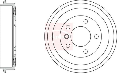 Apec Brake Drum DRM9513