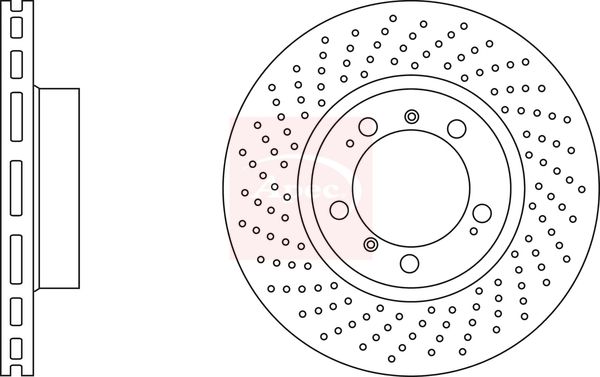 Apec Brake Disc DSK2467 - image 2