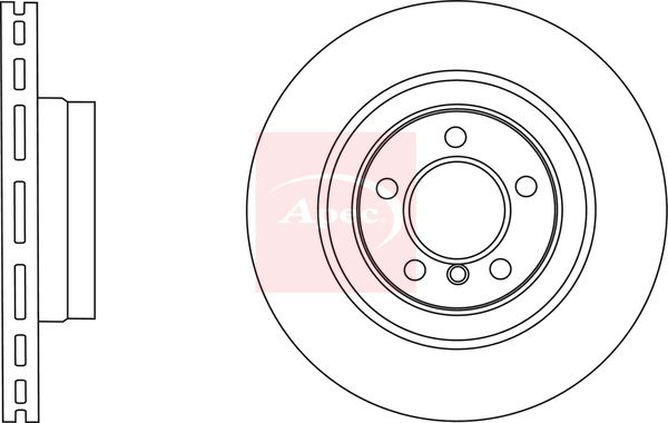 Apec Brake Disc DSK2860 - image 2