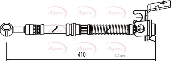Apec Brake Hose HOS4131 - image 2
