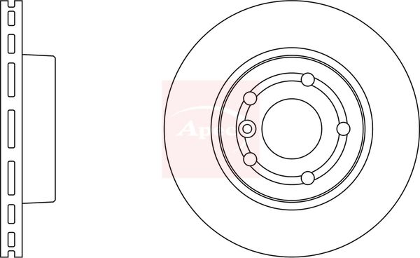Apec Brake Disc DSK933 - image 2