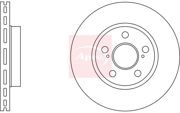 Apec Brake Disc DSK2740 - image 2