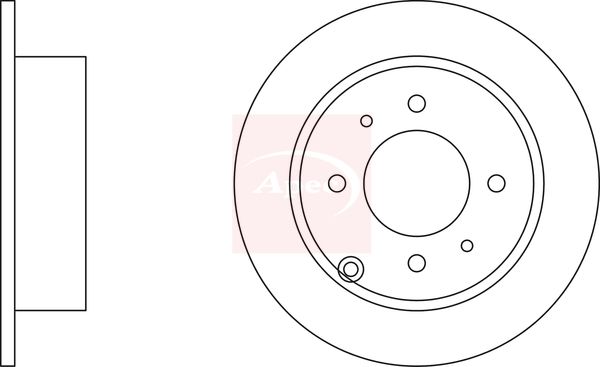 Apec Brake Disc DSK2191 - image 2