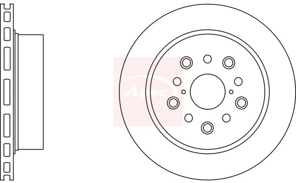 Apec Brake Disc DSK2807 - image 2