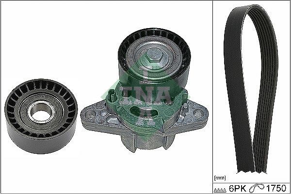 INA Drive Belt Kit 529016410 - image 2