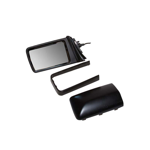 Fits Mercedes 190 Series E Class 1983-1996 Os Door Mirror Manual Heated Flat - image 2
