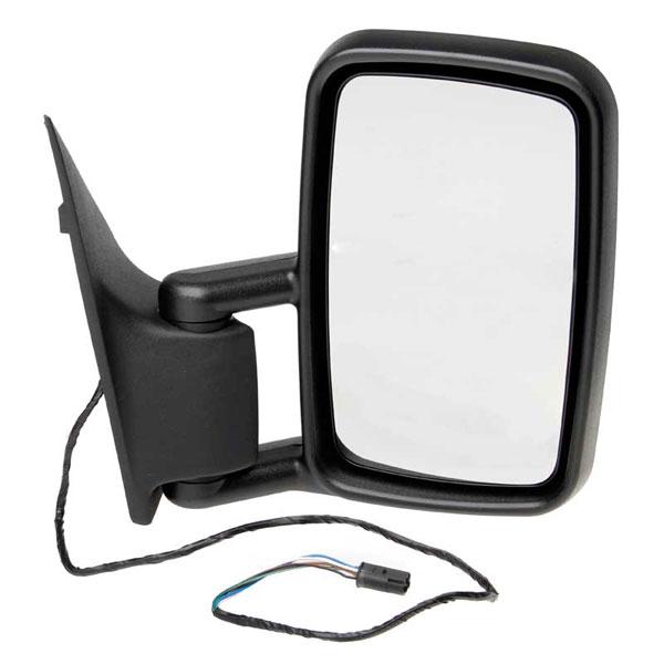 Fits Mercedes Sprinter 1995-2007 Os Door Mirror Electric Black Heated Convex - image 2