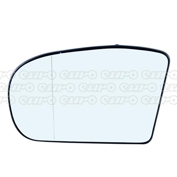 Fits Mercedes C Class Sports Coupe E Class 2000-2009 Ns Mirror Glass Heated Asherical - image 2