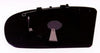 Fits Mercedes C Class Sports Coupe E Class 2000-2009 Os Mirror Glass Heated Asherical thumbnail