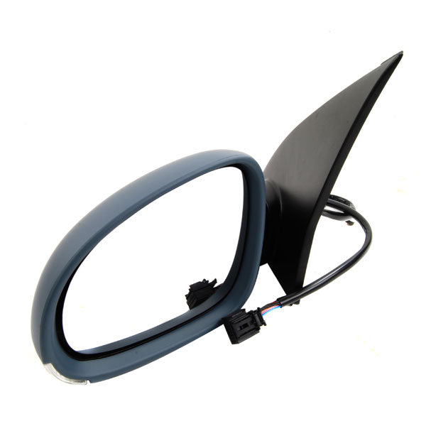 Fits Golf 2004-09 Ns Door Mirror Primed Electric Heated Convex Power Fold W/Indicator - image 2