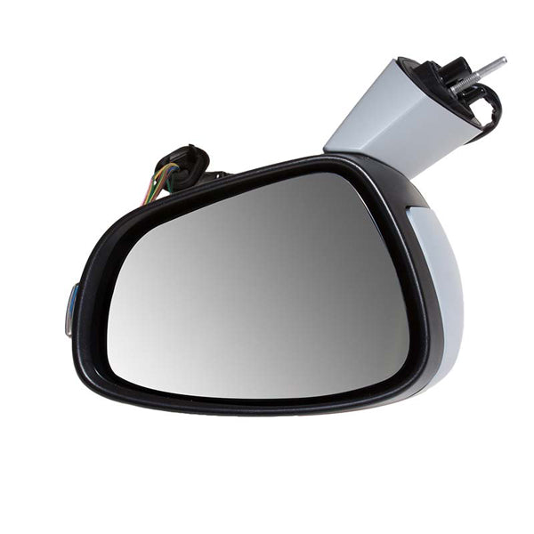 Fits C4 13-18 Os Mirror Heated Power Fold Puddle Lamp Inc Temp Sensor Indicator Glas - image 2