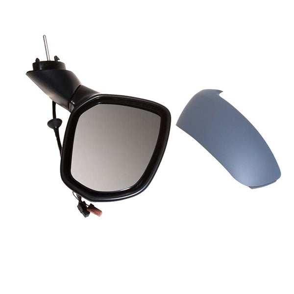Fits C3 2009-2015 Os Mirror Electric Heated Temp Sensor & Glass & Primed Cover 7Pin - image 2
