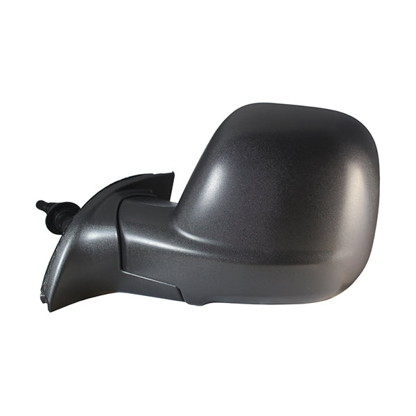 Fits Citroen Berlingo Partner 2006-2019 Ns Mirror Cable Inc Glass & Black Cover - image 2