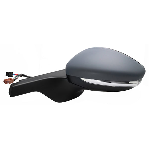 Fits Citroen C3 2016-23 Ns Mirror Primed Electric Heated With Indicator Convex 7 Pins - image 2