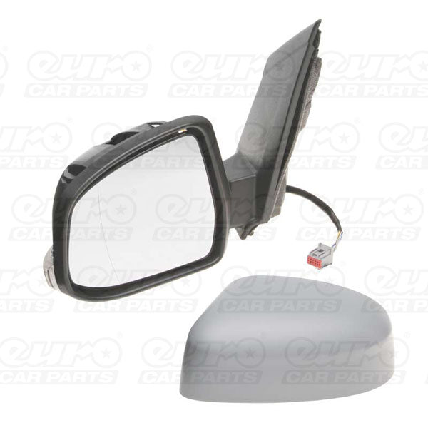 Fits Ford Focus 2004-2011 Ns Mirror Electric Primed Inc Indicator No Puddle Lamp - image 2