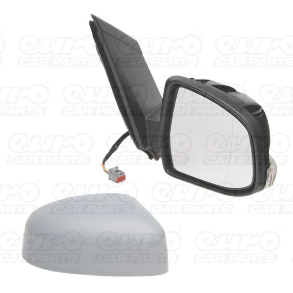 Fits Ford Focus 2004-2011 Os Mirror Electric Primed Inc Indicator No Puddle Lamp - image 2