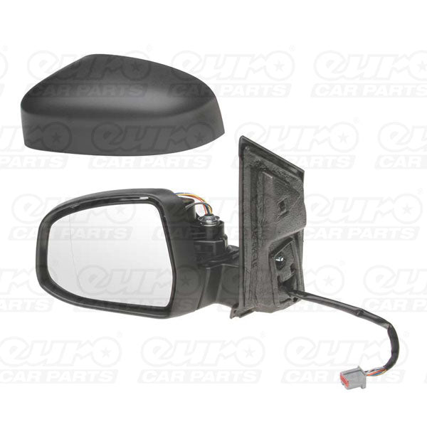 Fits Ford Focus Cc 2004-2011 Ns Mirror Electric Heated With Indicator Black Cover - image 2